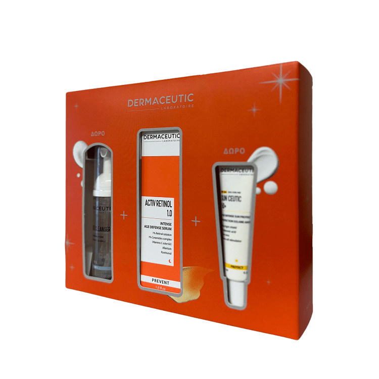 Dermaceutic Retinol 1.0 Glow Trio.