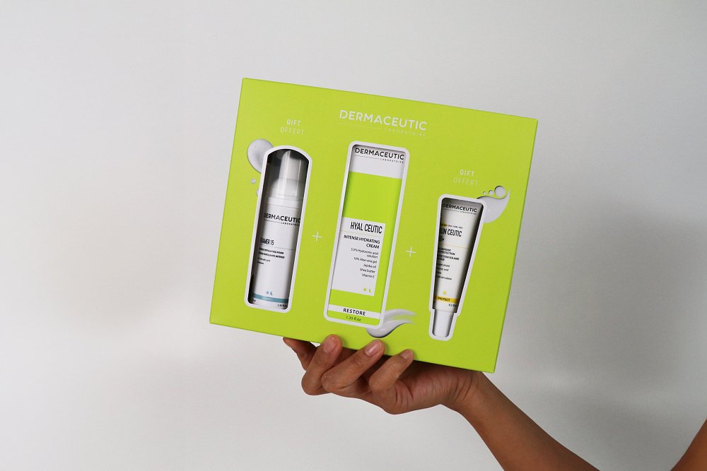 Dermaceutic Glow & Go Kit.