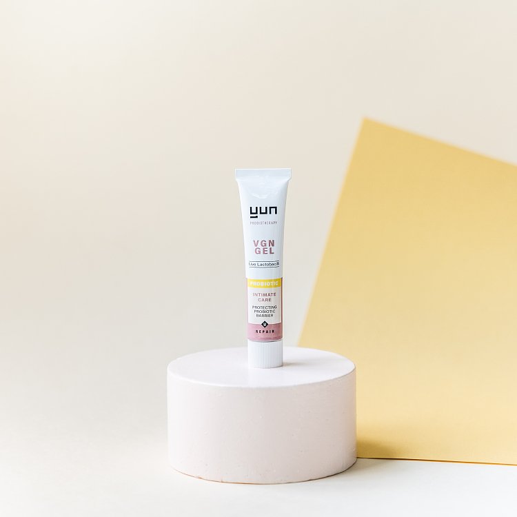 YUN VGN Gel 20ml.Προβιοτική κρέμα για τον ερεθισμό της Ευαίσθητης περιοχής.