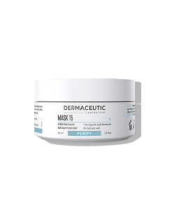 Dermaceutic Mask 15 30ml.Μάσκα καθαρισμού με άργιλο και οξέα φρούτων για λιπαρά δέρματα.