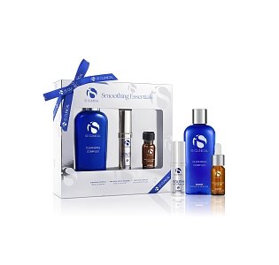 iS Clinical Smoothing Essentials Kit.Premium συλλογή καθημερινής προστασίας και αναζωογόνησης.